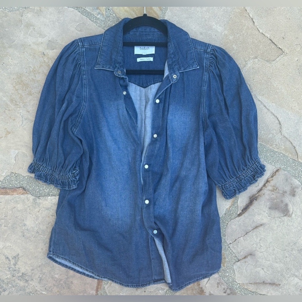 BA&SH denim shirt size S